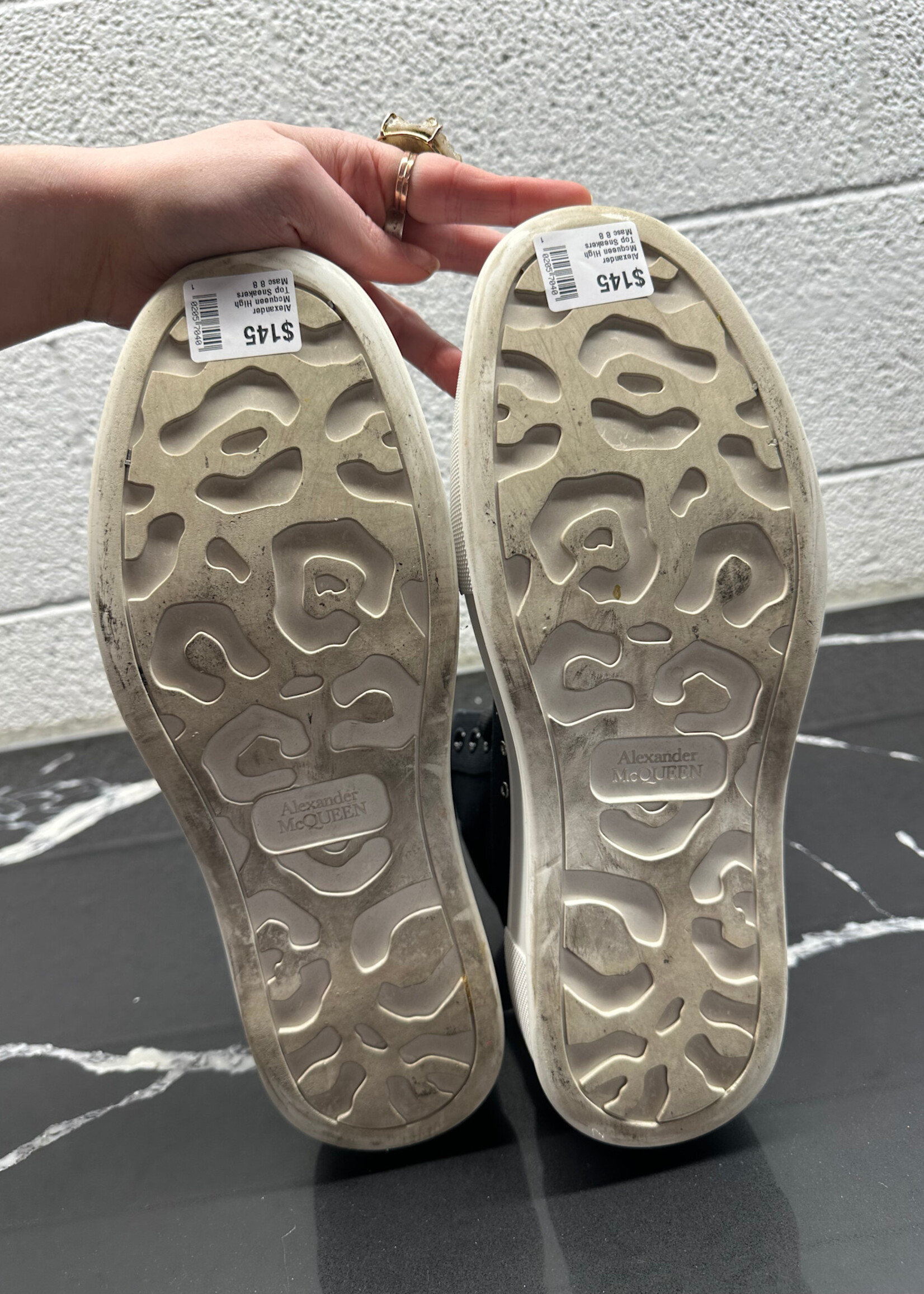 Alexander Mcqueen High Top Sneakers Masc 8