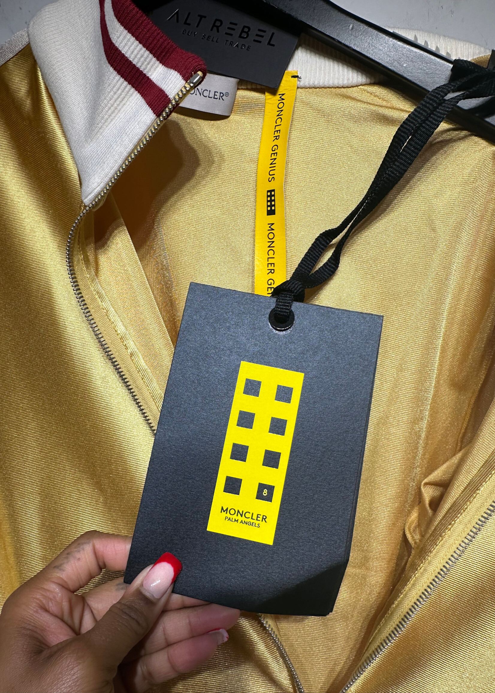 Moncler Genius Yellow Track Jacket Masc M