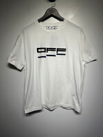 Off White Black Blue Off Logo Tee M