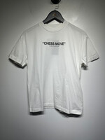 Off White NWT White Chess Move Tee XS