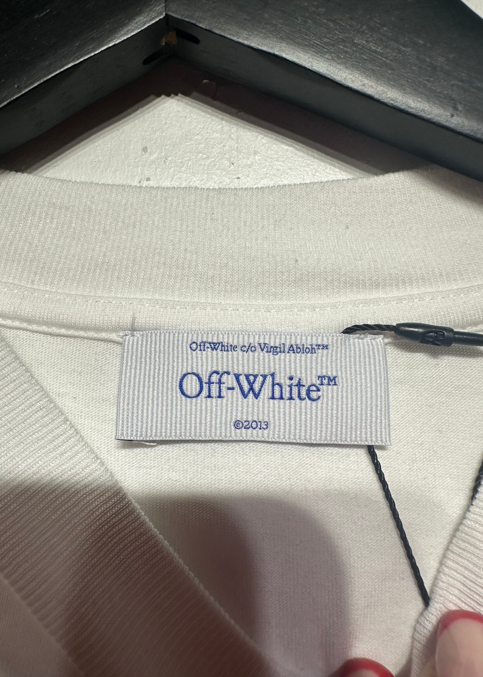 Off White NWT White Chess Move Tee XS