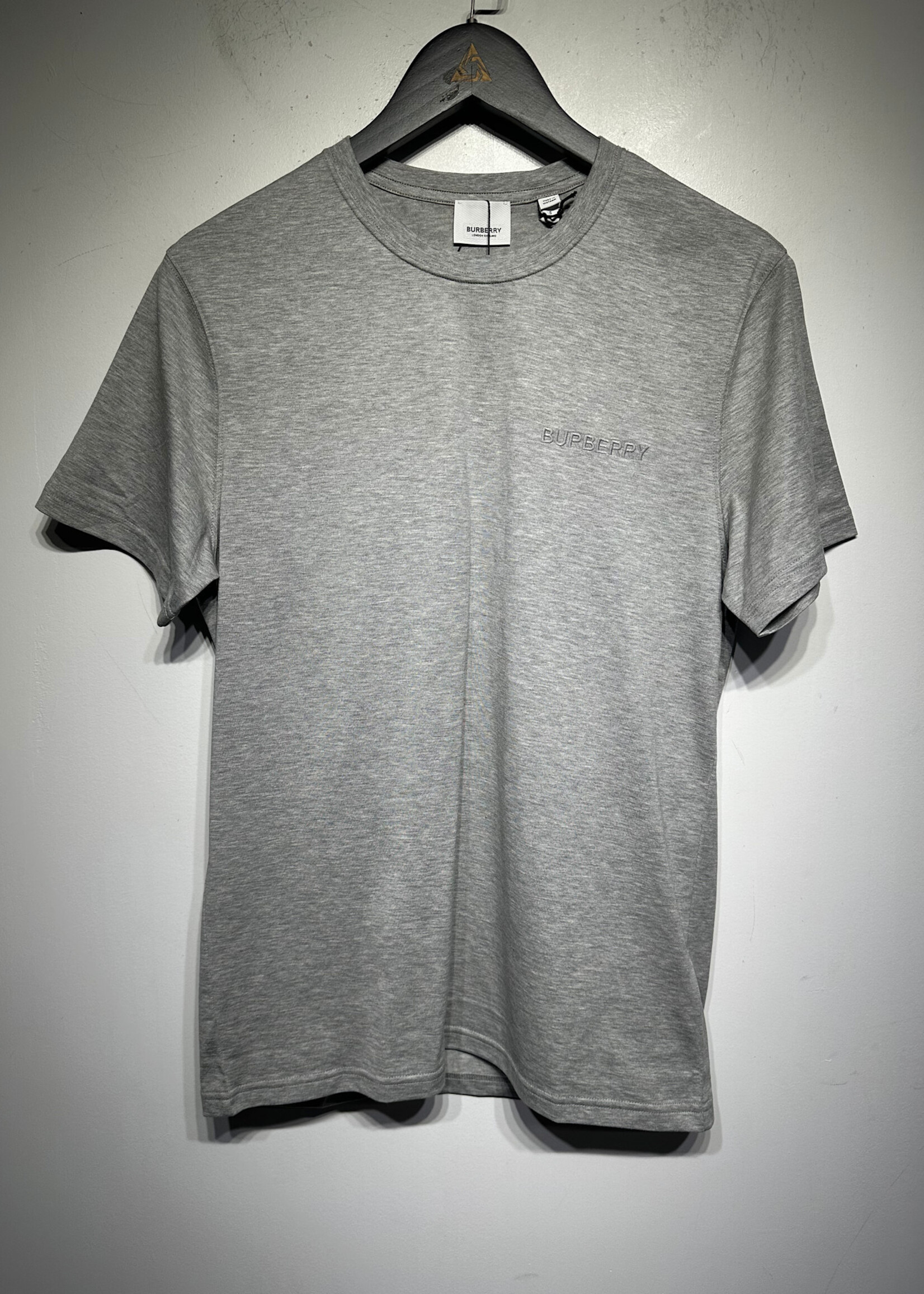 Burberry NWT Grey Small Logo Tee S