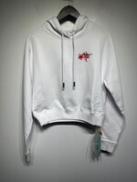 Off White NWT White Cny Cropped Hoodie S