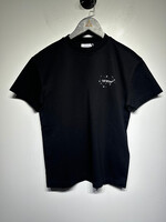 Off White NWT Black Bling Stars Tee XXS