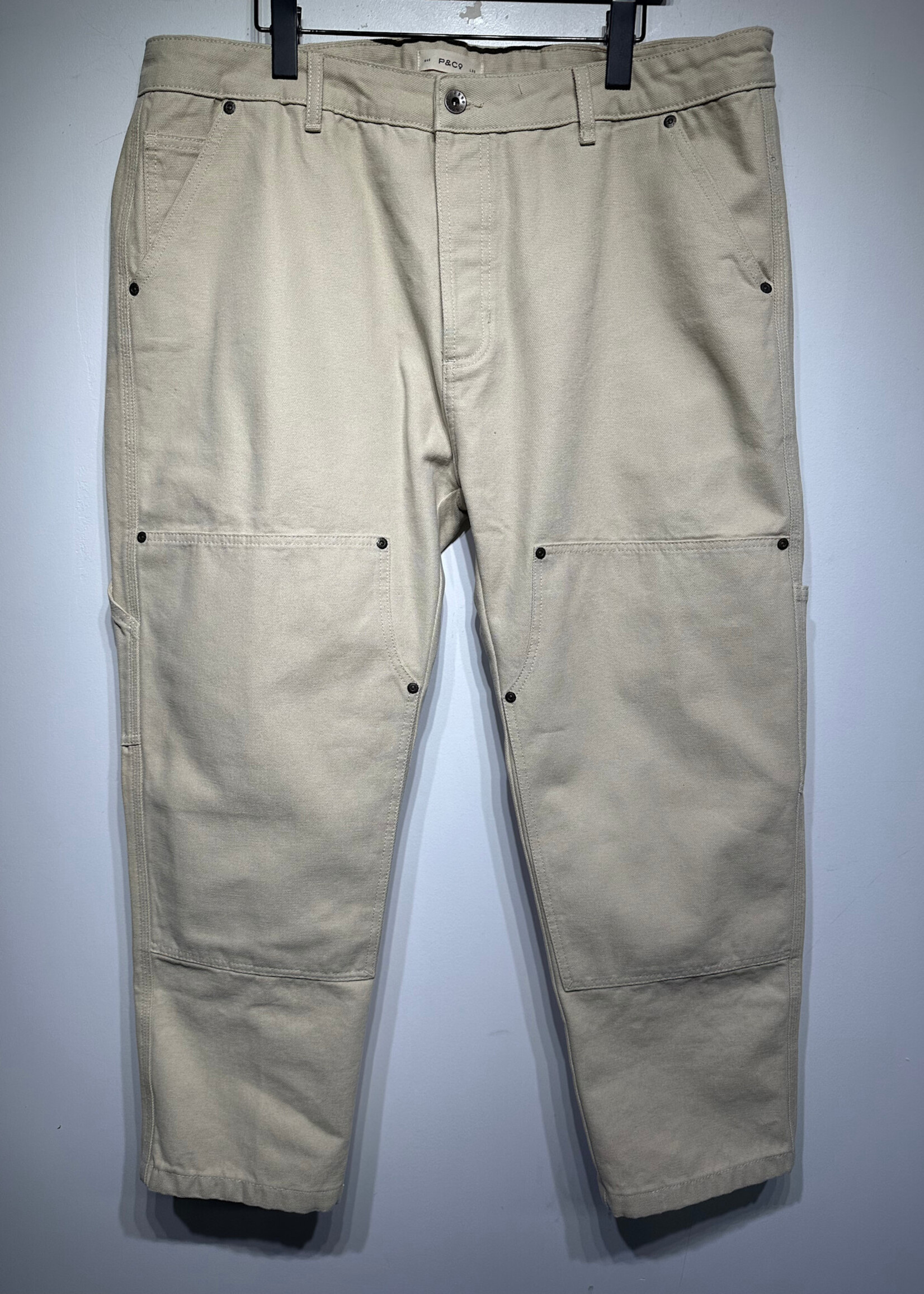 P&Co Tan Double Knee Carpenters Masc 40