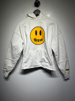 DREW WHITE CROPPED HOODIE XXS FITS M