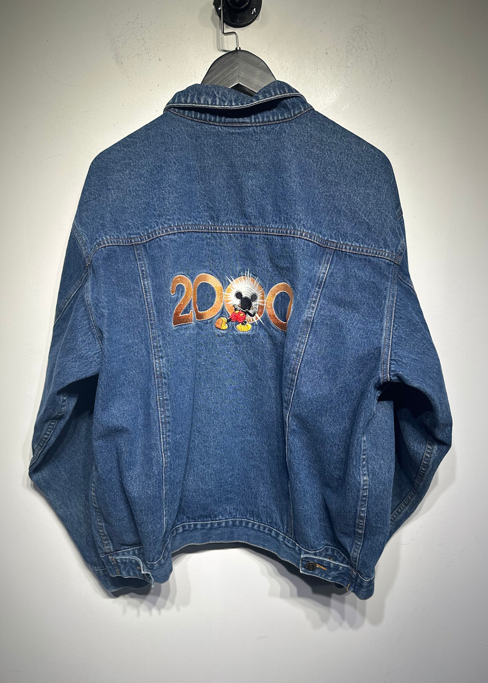 Disney Store 2000 Dark Wash Denim Jacket L