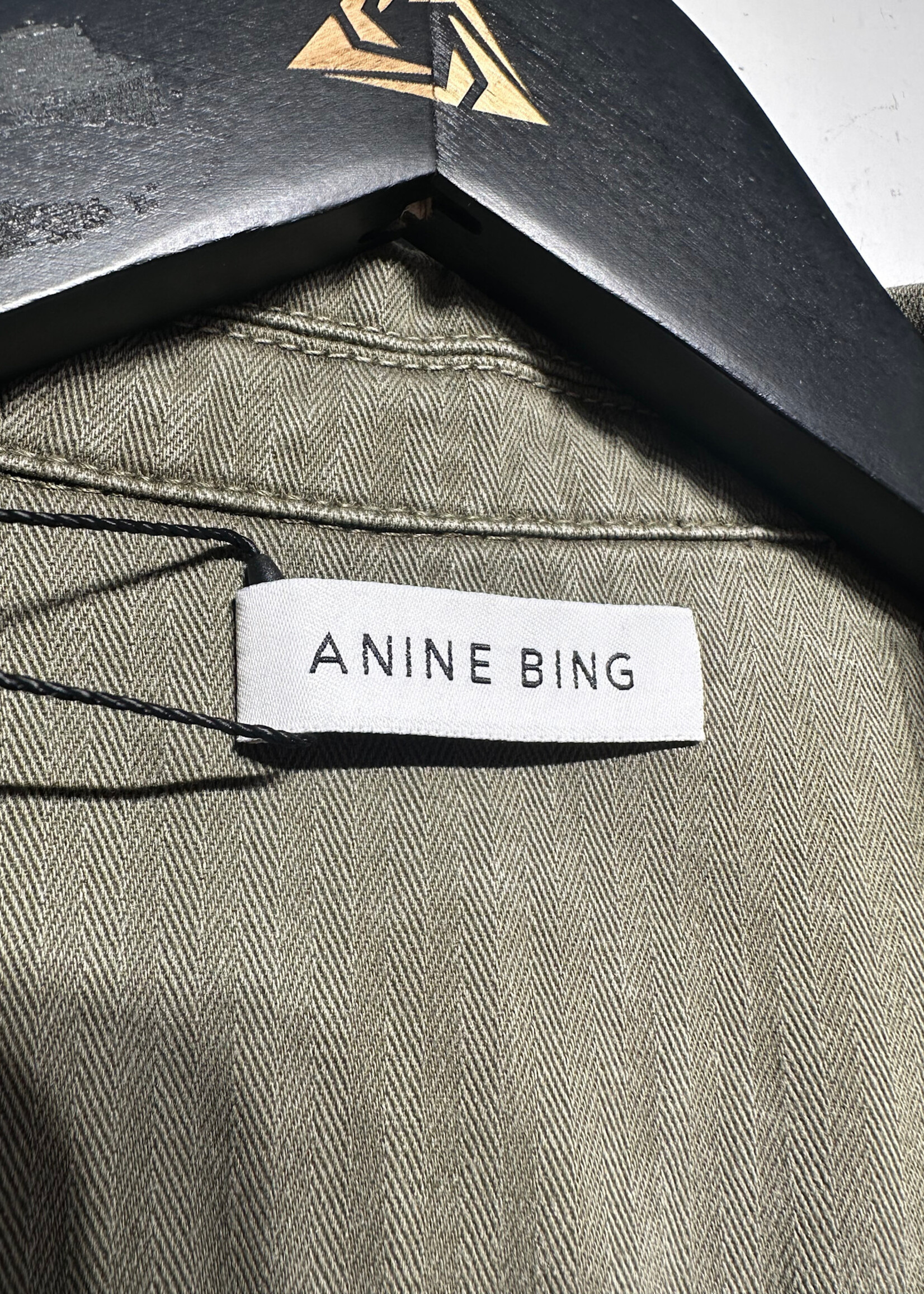 Anine Bing Faded Green B/U Jacket S