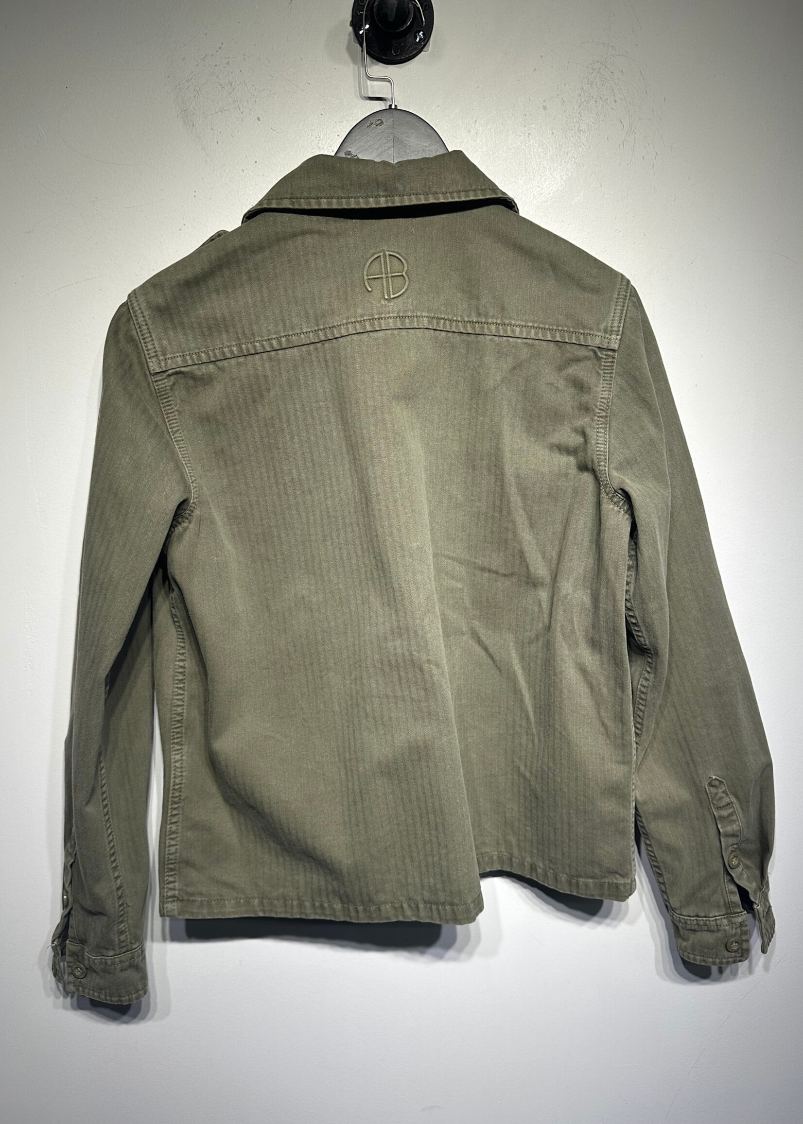Anine Bing Faded Green B/U Jacket S