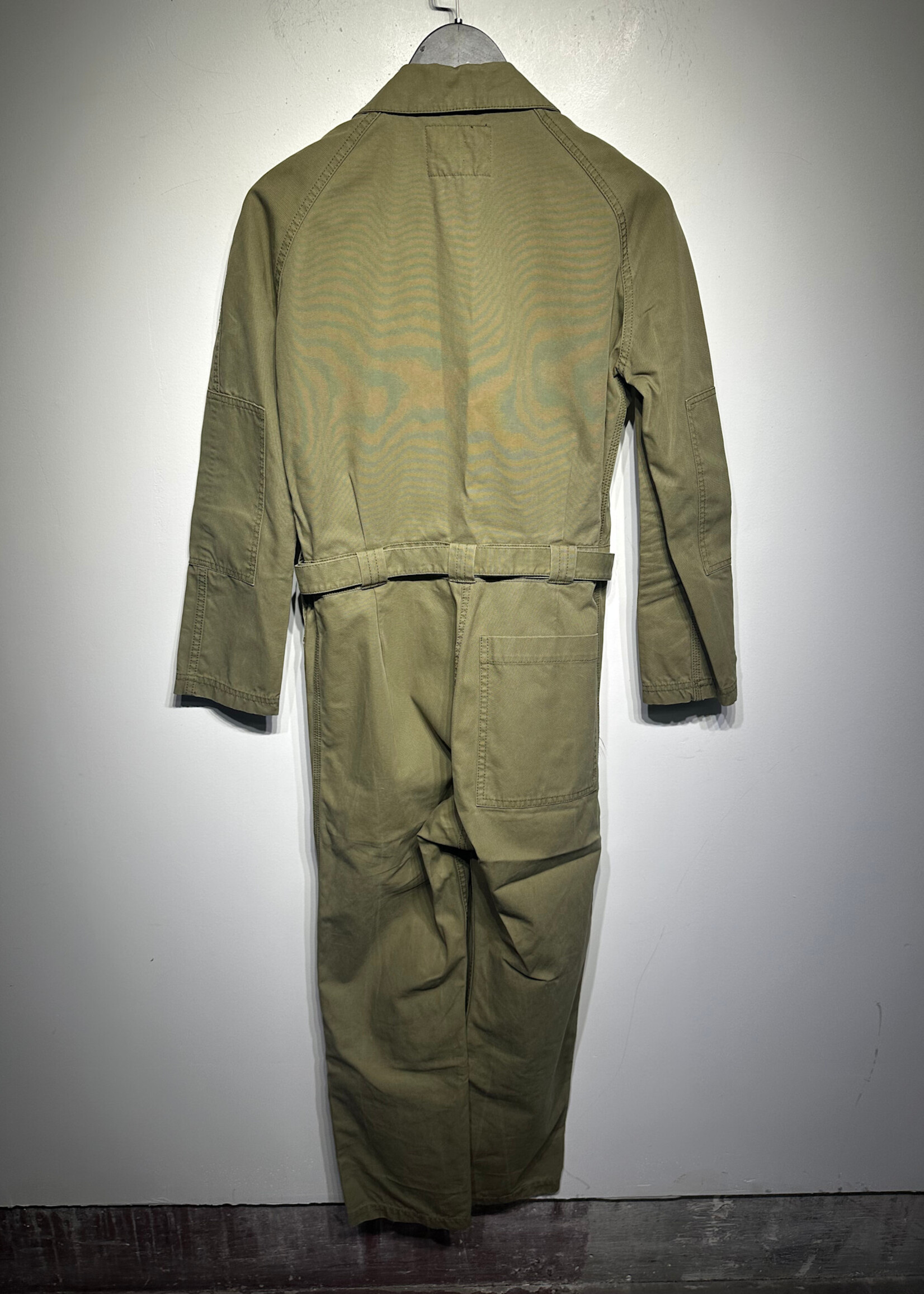 Acne Studios Bla Konst Army Green Overall LS As Is S