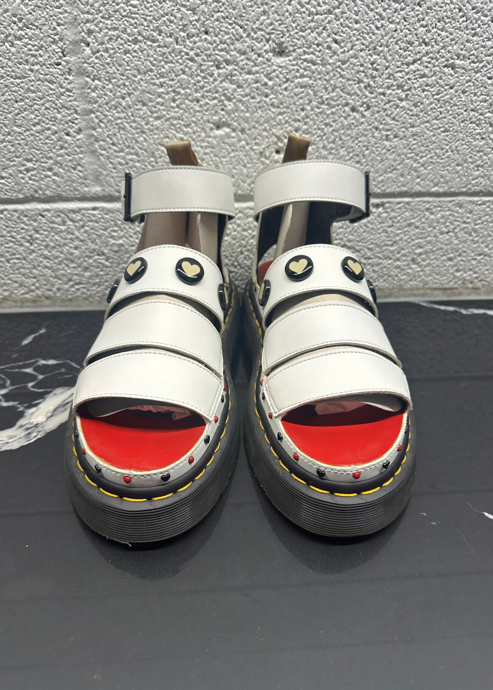 NWT Docs x Betty Boop White Platform Sandal 9