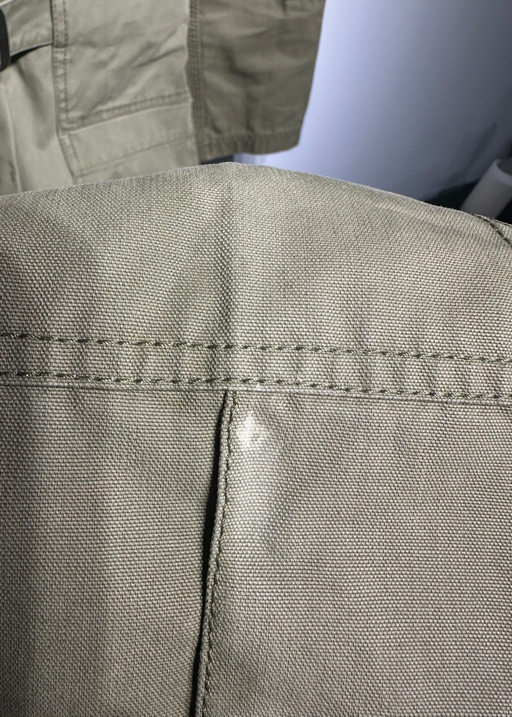 Acne Studios Bla Konst Army Green Overall LS As Is S