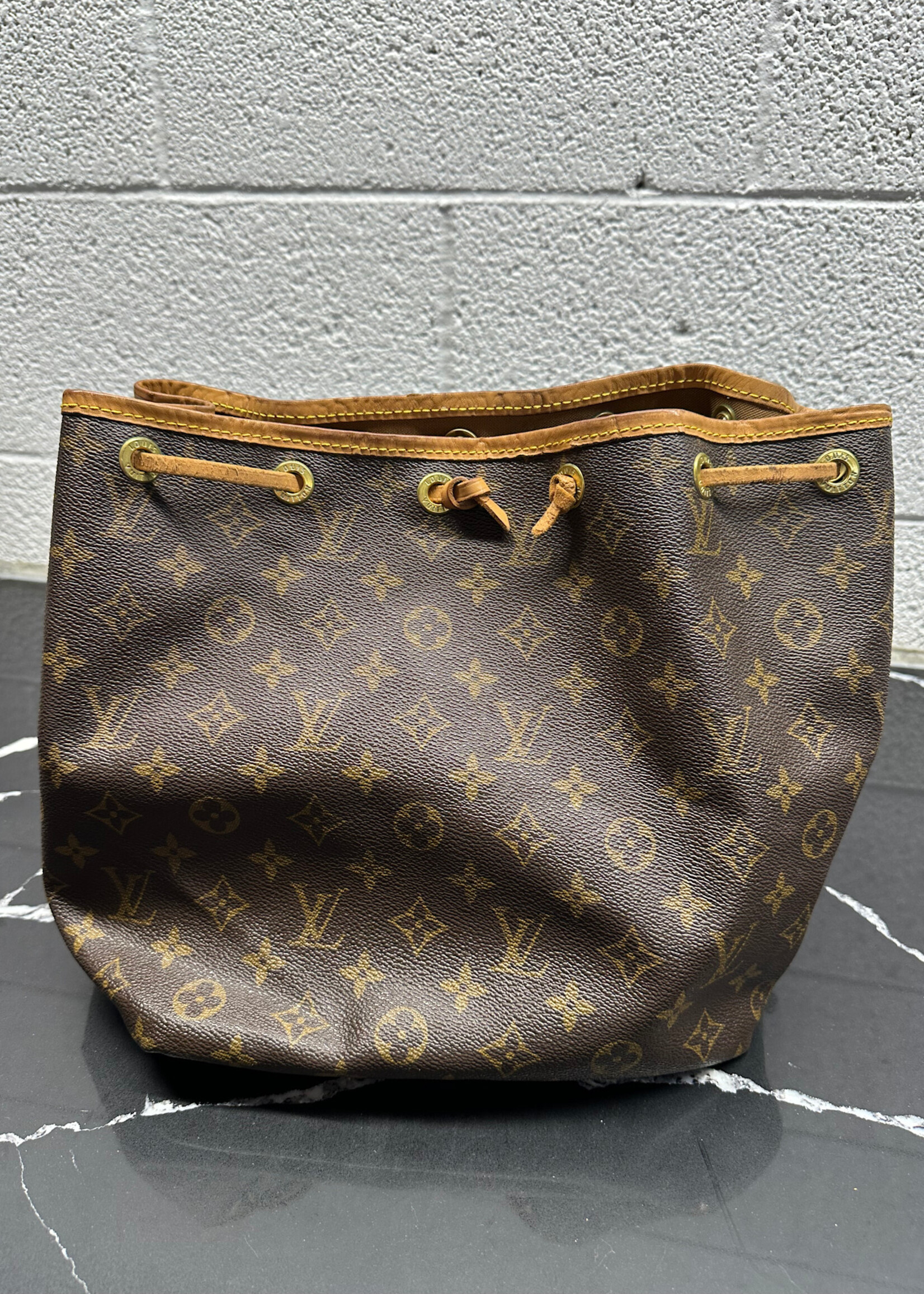 Louis Vuitton Petit Noe Tote As Is