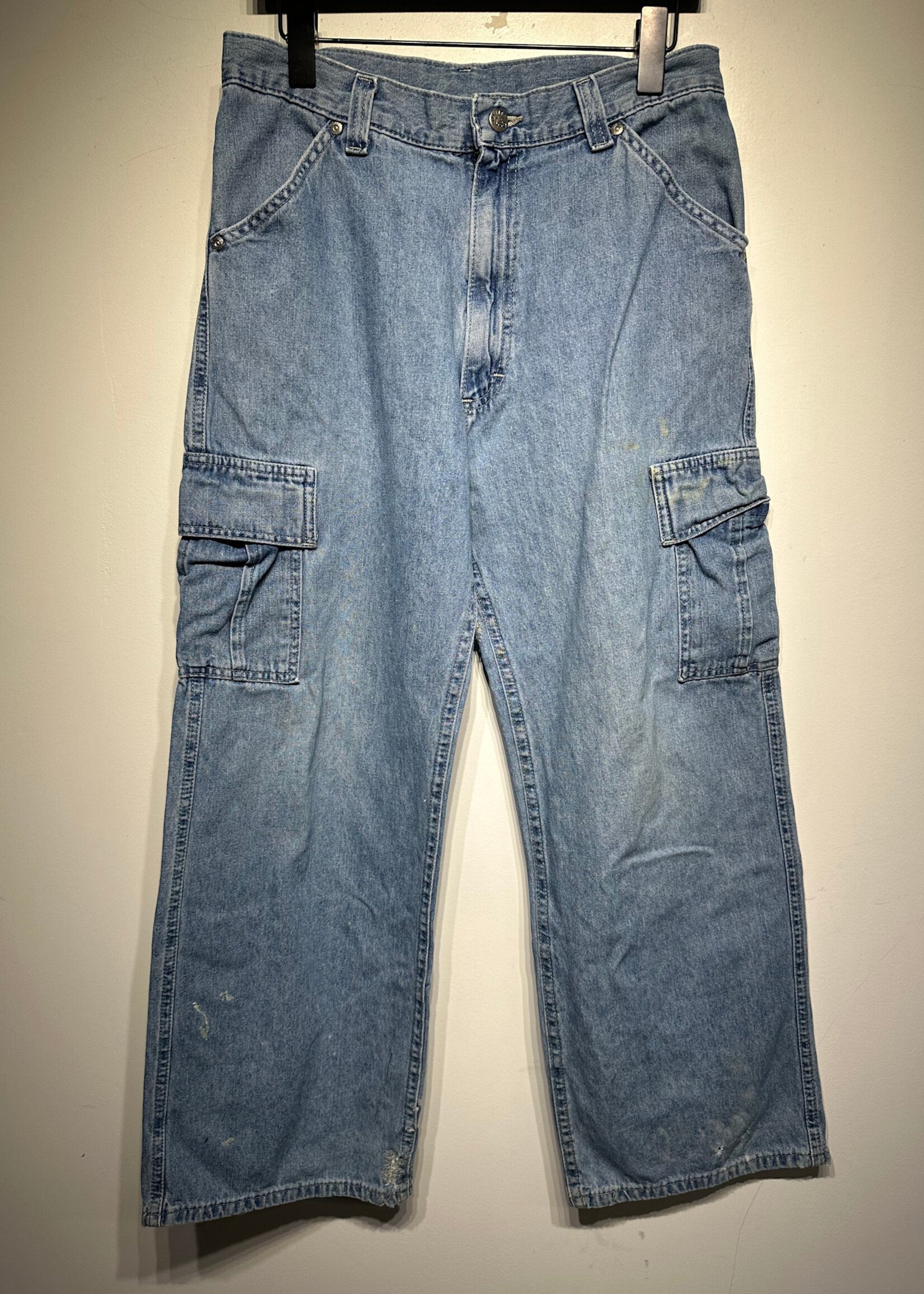 Lee Pipes Distressed Carpenter Jeans Masc 30