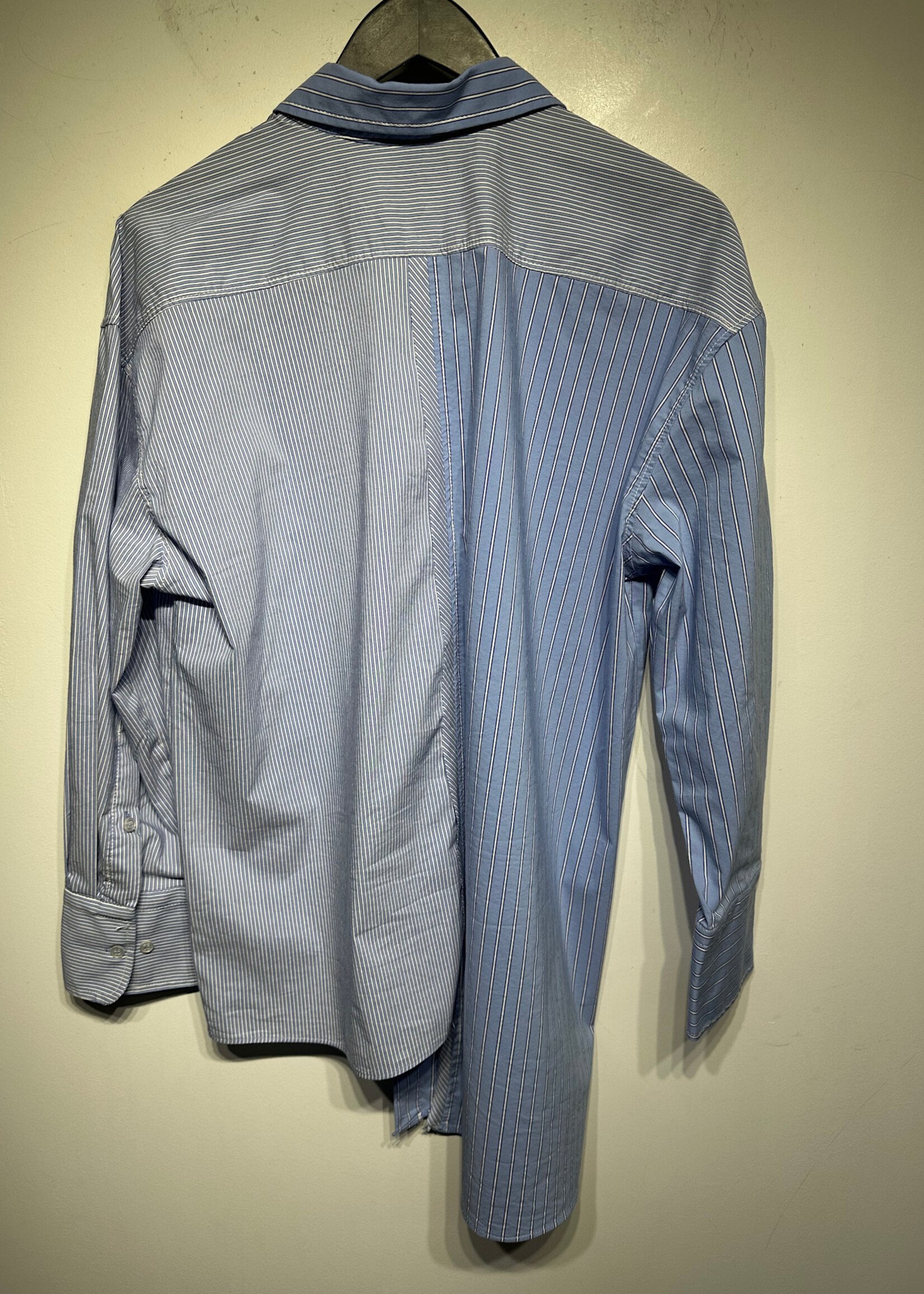 Zara Blue Asymmetrical B/U S