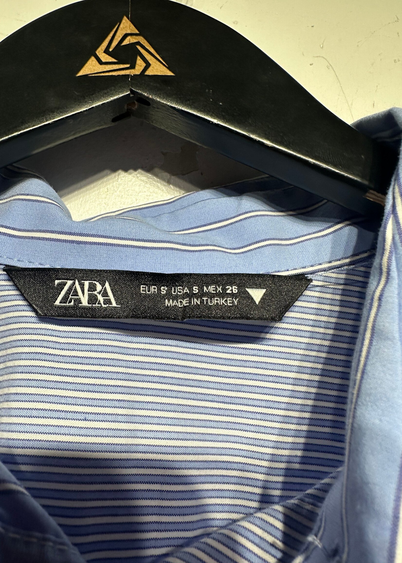 Zara Blue Asymmetrical B/U S