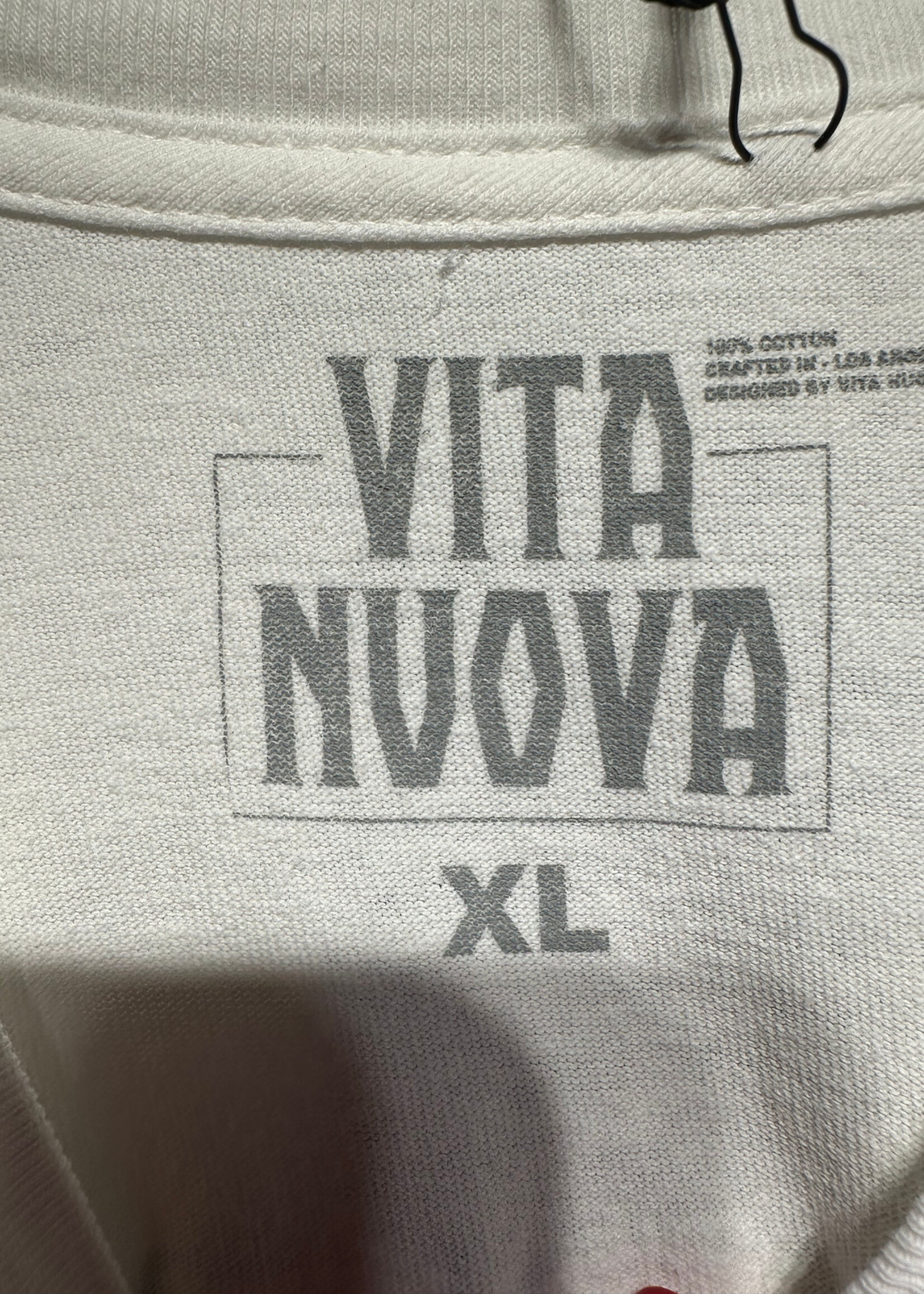 Vita Nuova USA Basketball White Tee XL