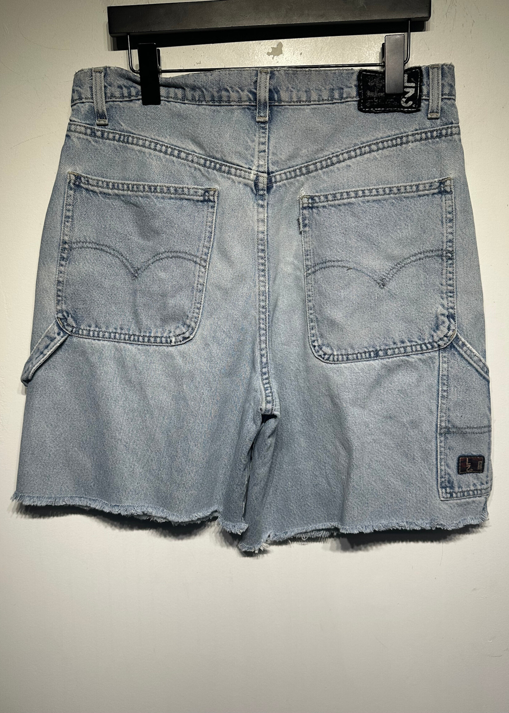 Vintage Levi's Light Wash Carpenter Jorts Masc 33