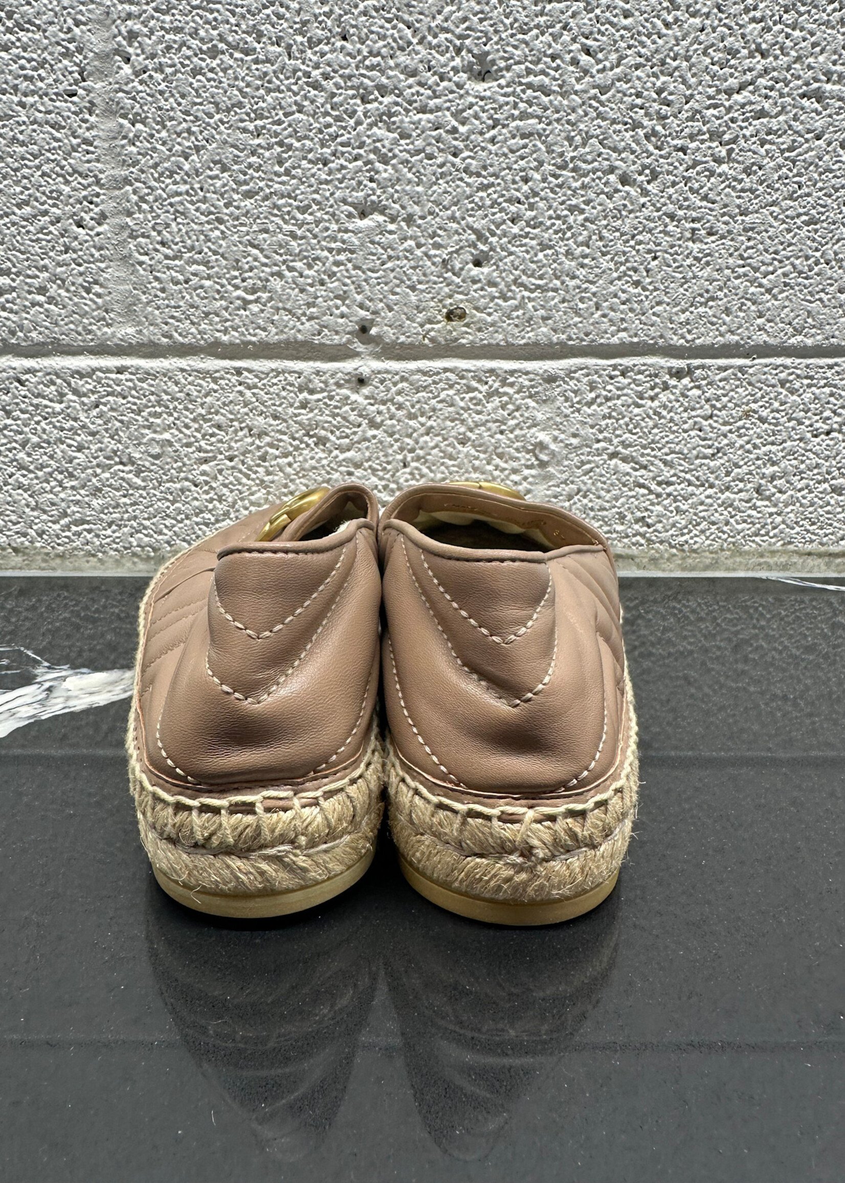 Gucci Nude Espadrilles 37.5/7.5