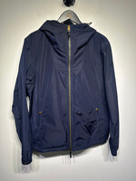 Burberry Navy Blue Hooded Windbreaker Masc XL
