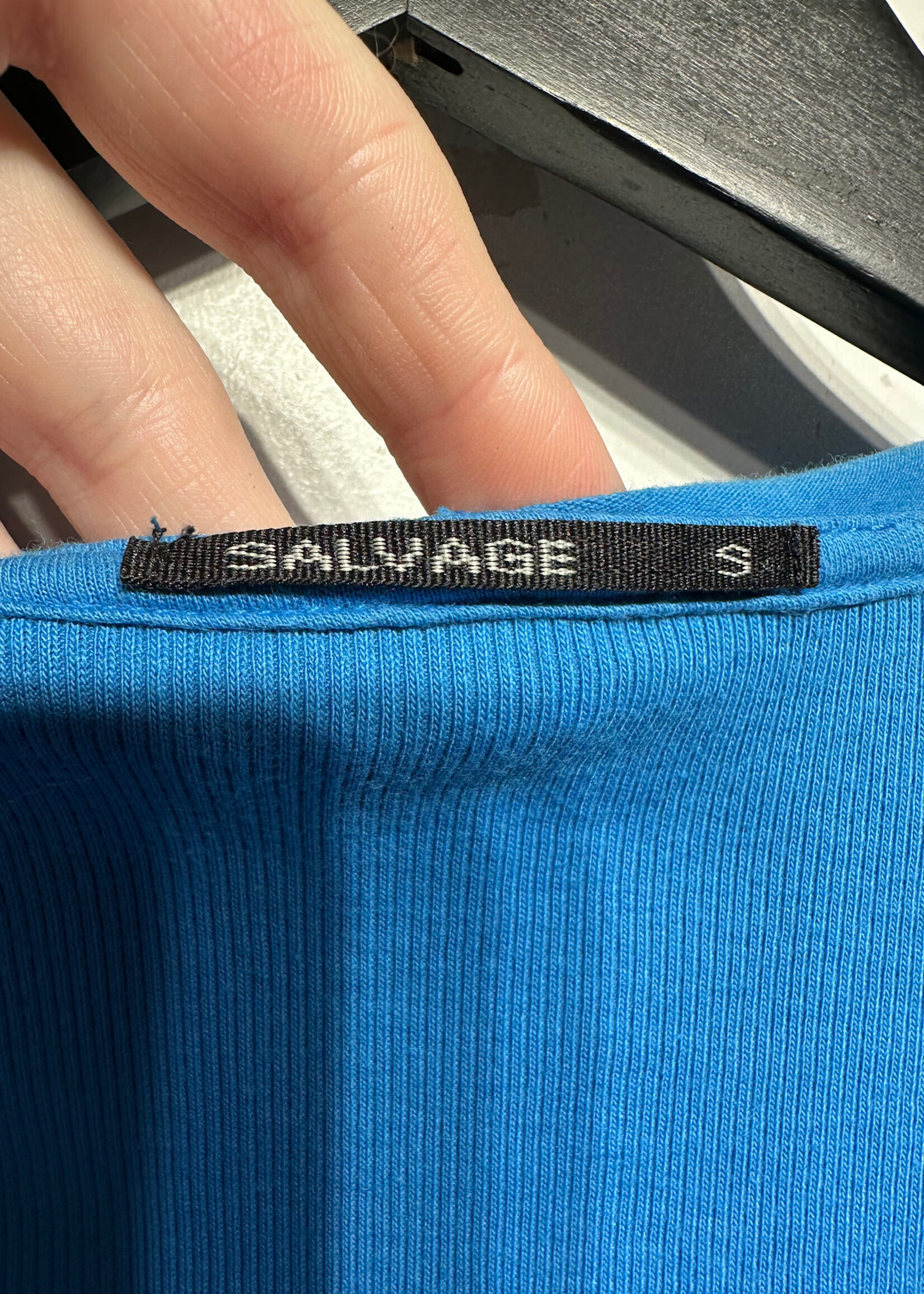 Salvage Y2K Blue Renegades Dress As Is S