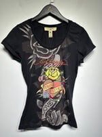Ed Hardy Y2K Eternal Love Tee Fem M