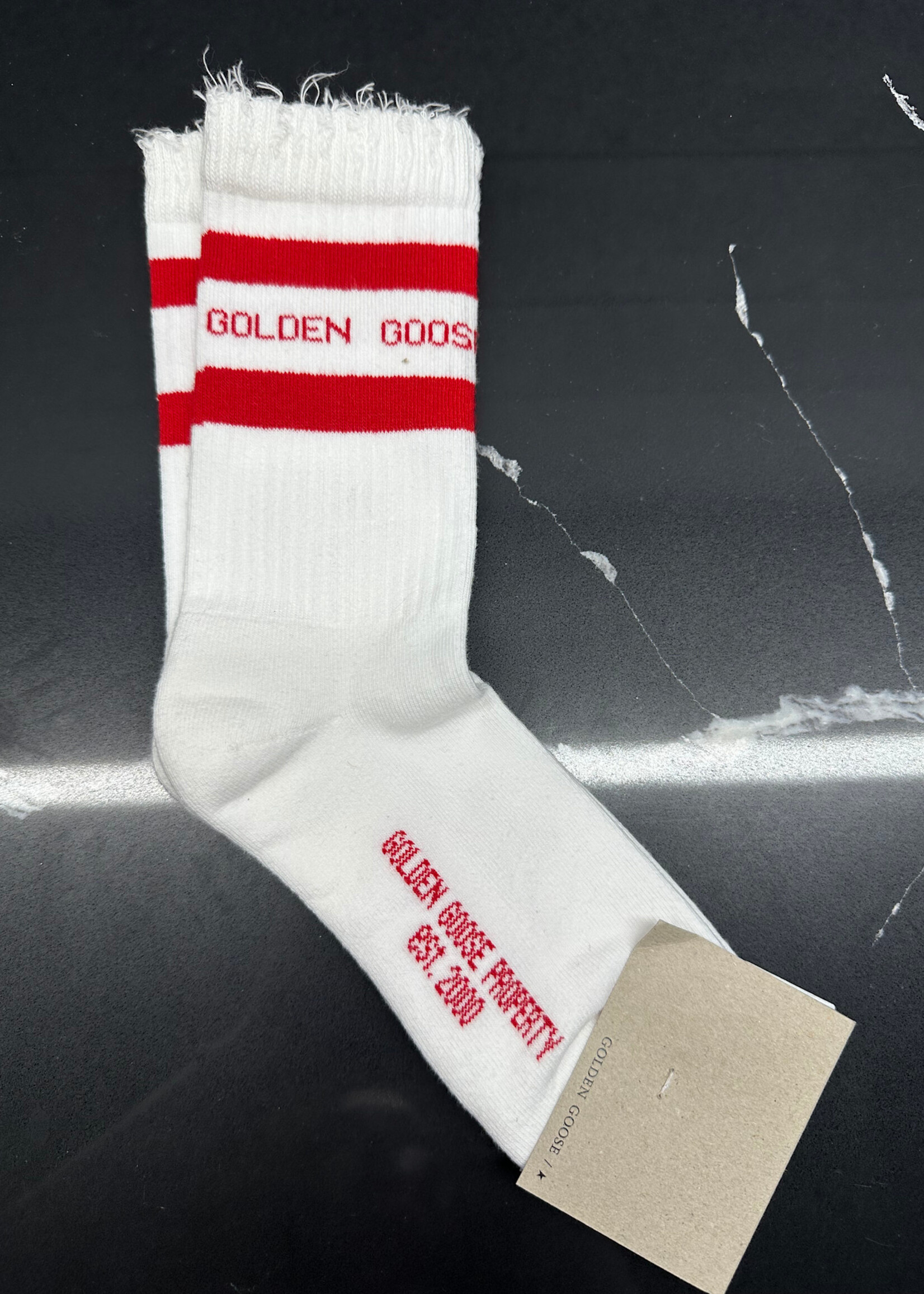 Golden Goose NWT White Socks