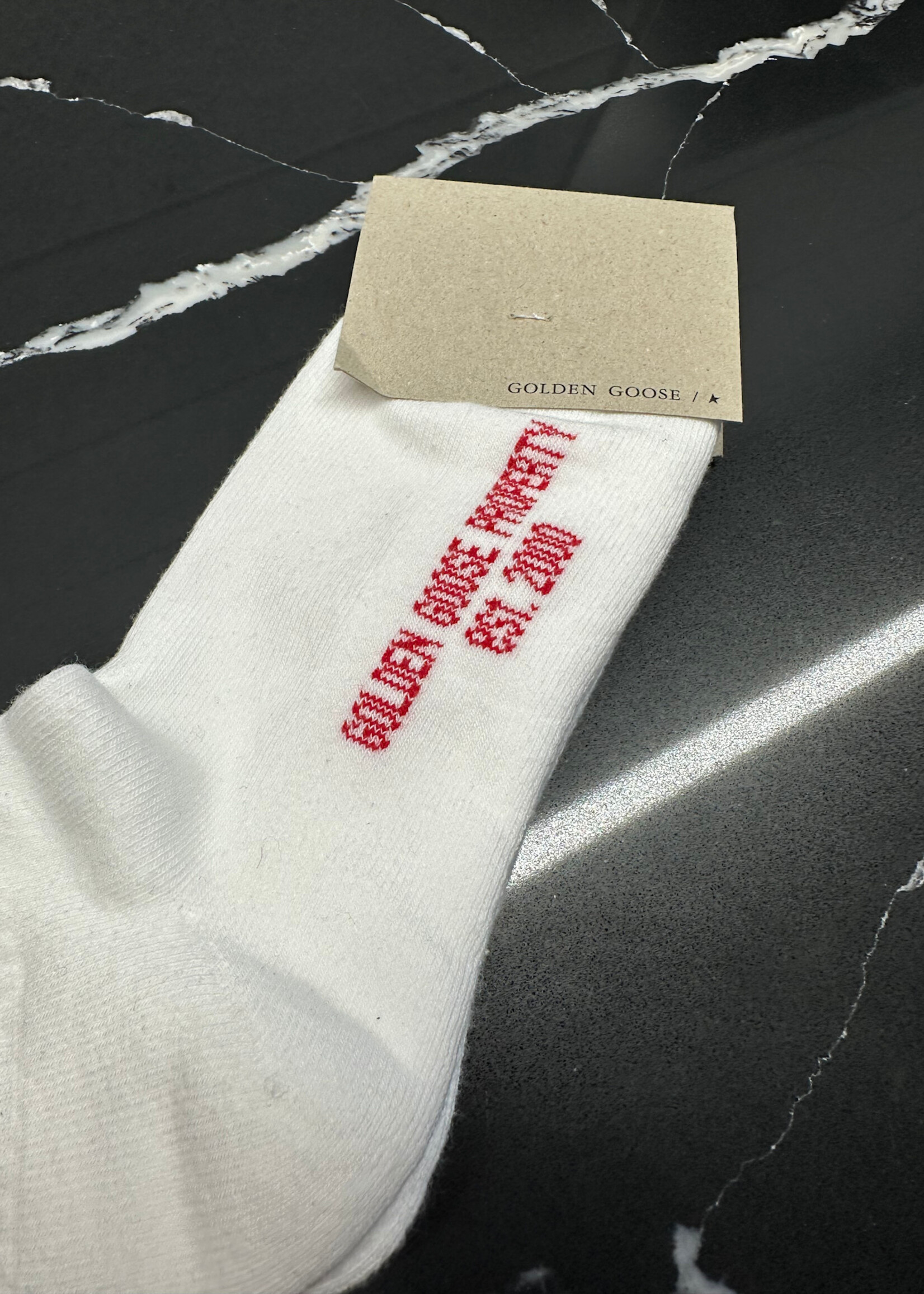 Golden Goose NWT White Socks