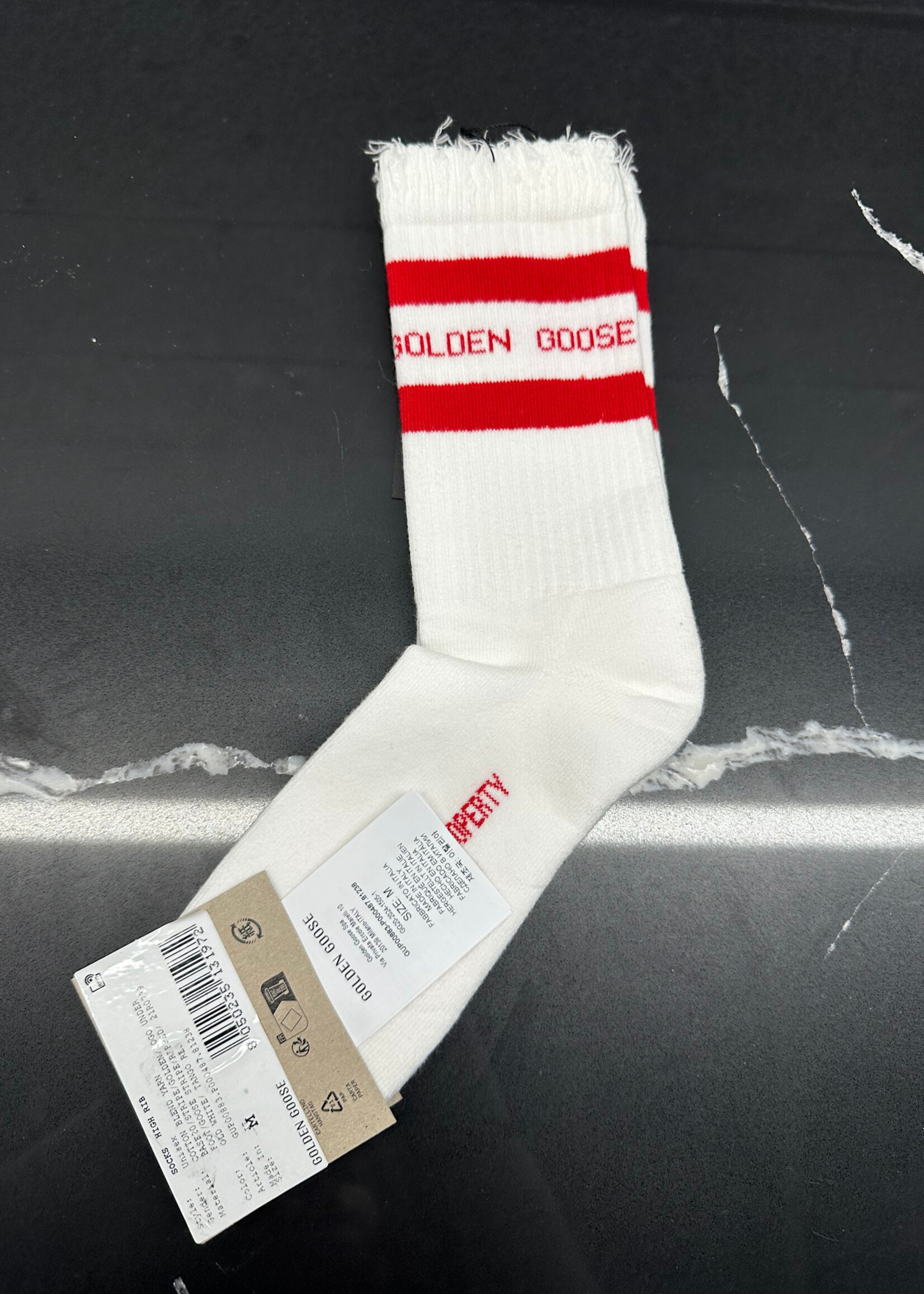 Golden Goose NWT White Socks