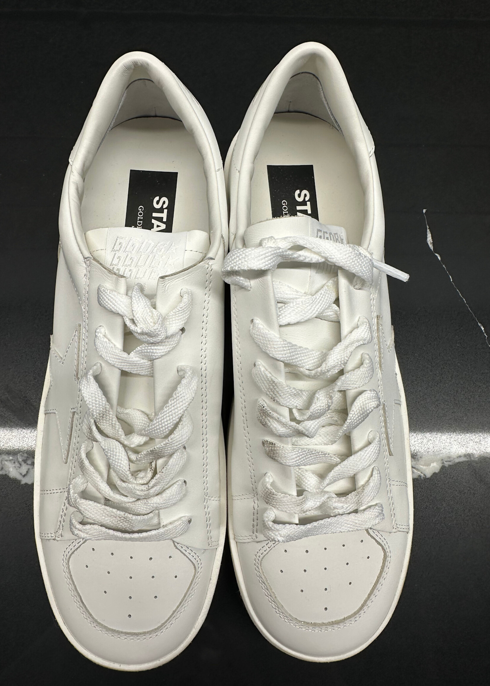 Golden Goose All White Stardan Masc 8