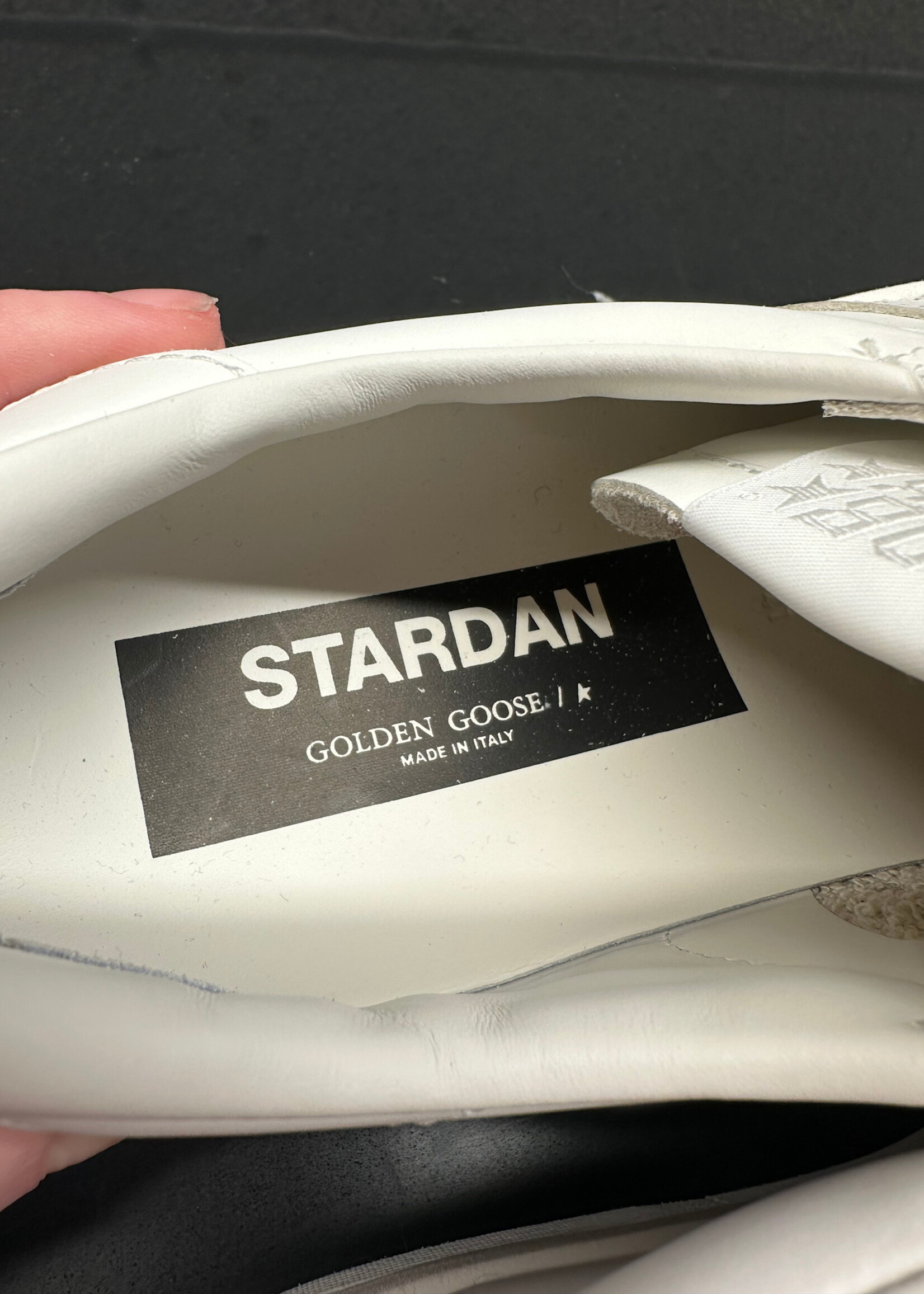 Golden Goose All White Stardan Masc 8