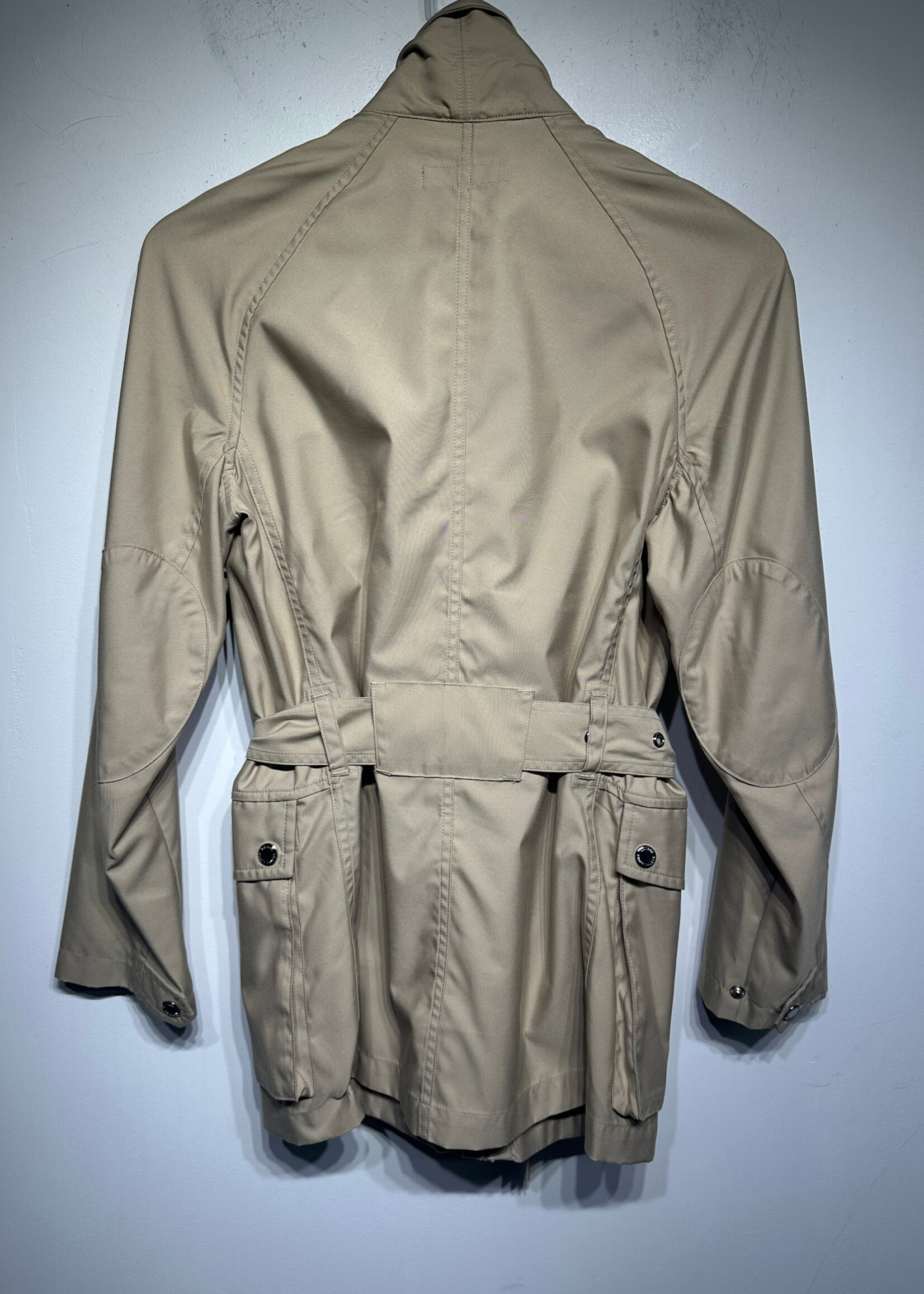 Lauren RL Black Label Tan Nylon Coat Fem XXS
