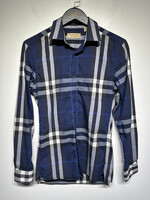 Burberry Dark Blue Large Nova Check LS BU S