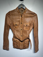 Burns 1876 Brown Western Style Jacket S