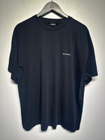 Balenciaga Black Small Logo Tee AS IS XXL