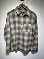 APC Yellow Blue Plaid Flannel XL