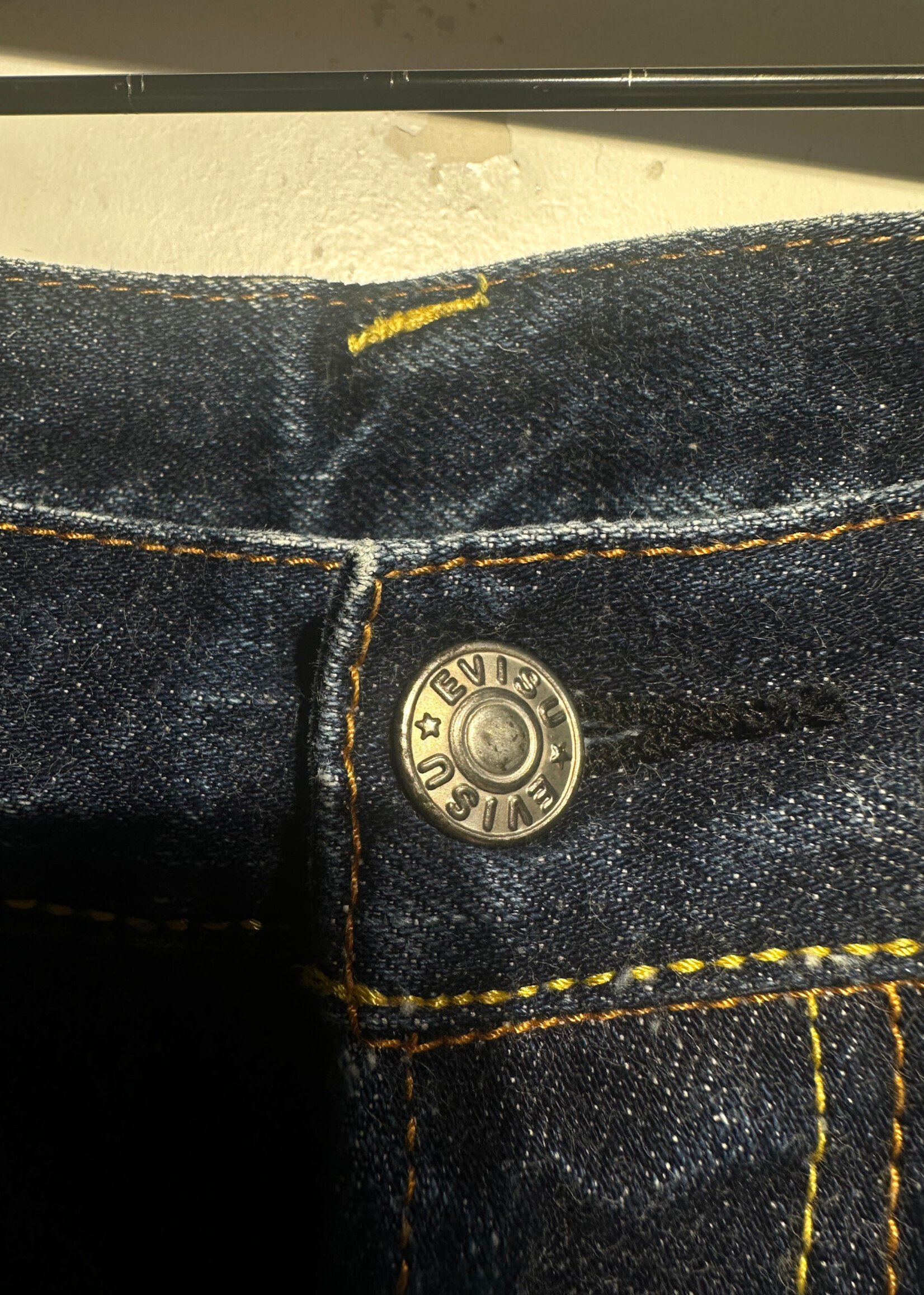 Evisu Selvedge Dark Wash Jeans Fits Masc 36