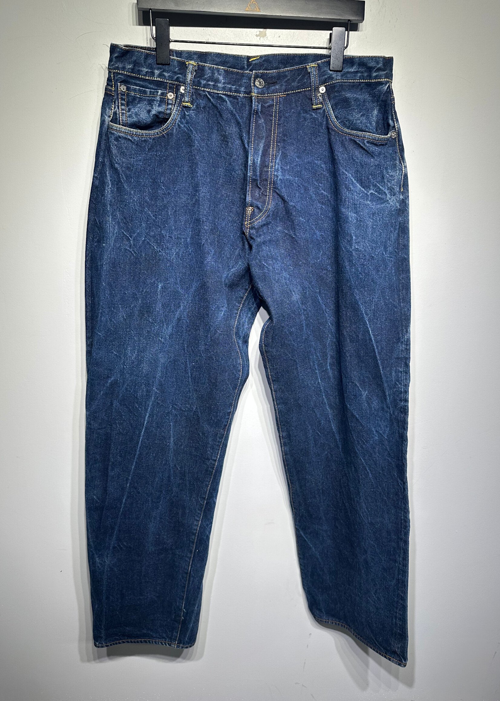 Evisu Selvedge Dark Wash Jeans Fits Masc 36