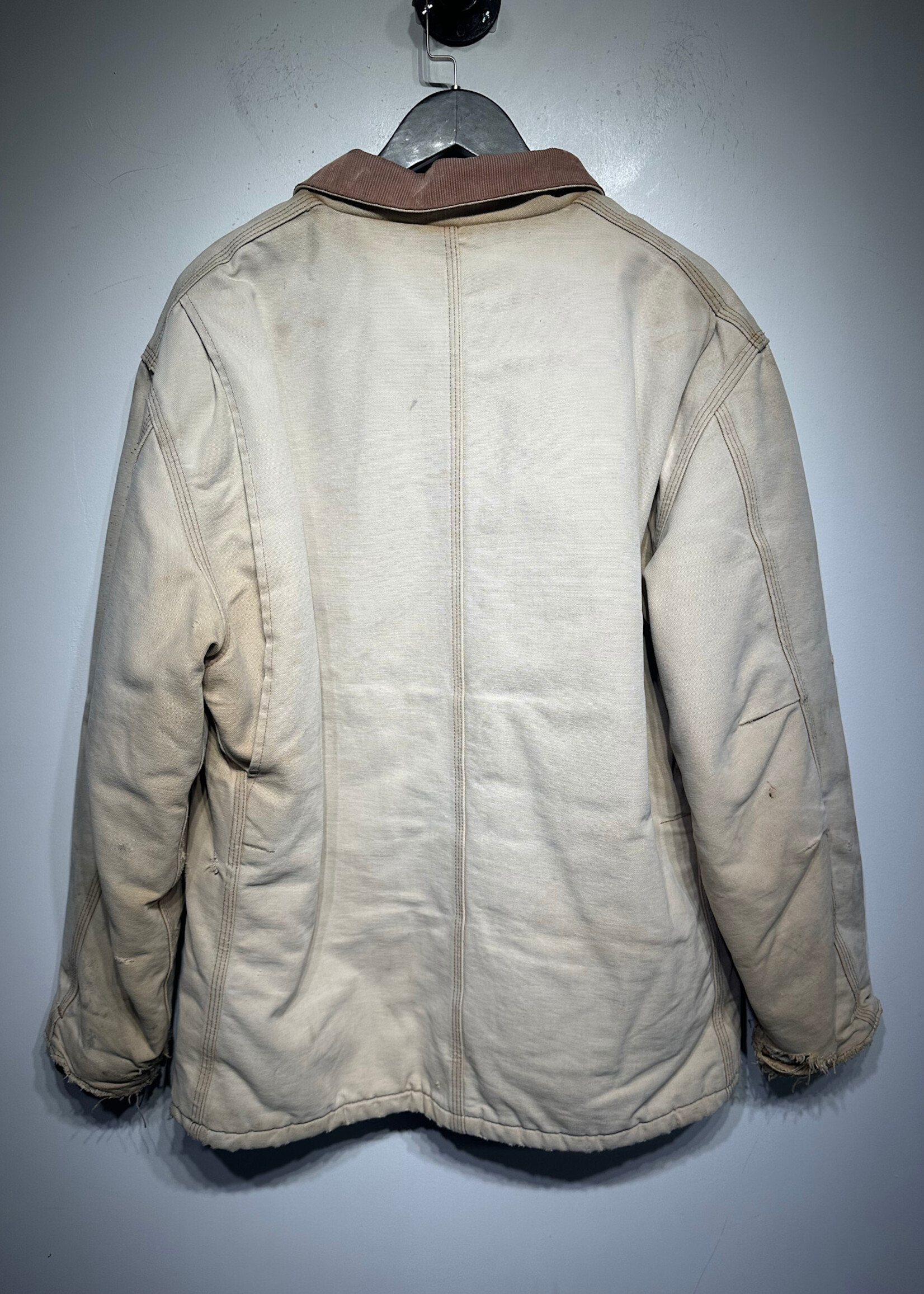 Carhartt Vintage Sun Faded Distress Jacket As Is XL