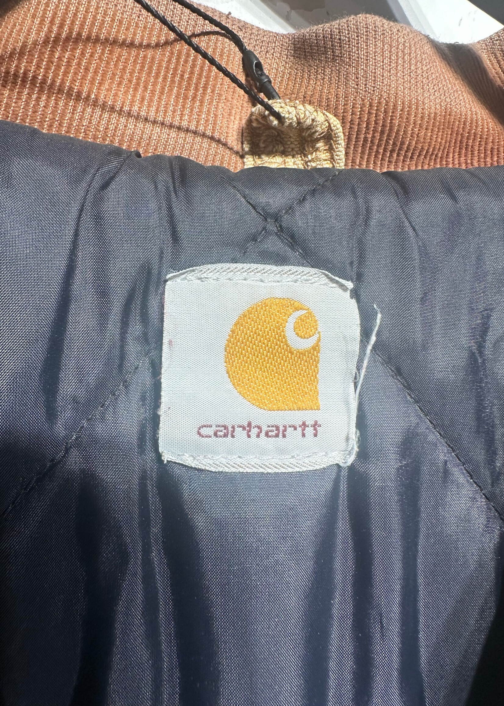 Carhartt Vintage Sun Faded Distress Jacket As Is XL