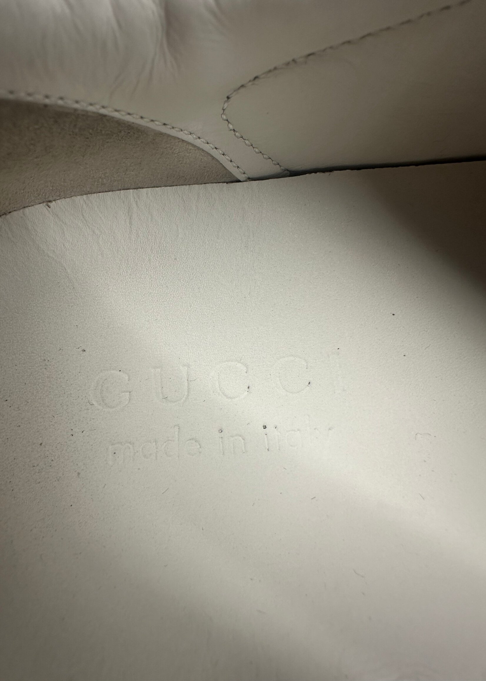 Gucci Black Elastic Logo Ace Trainers 10.5