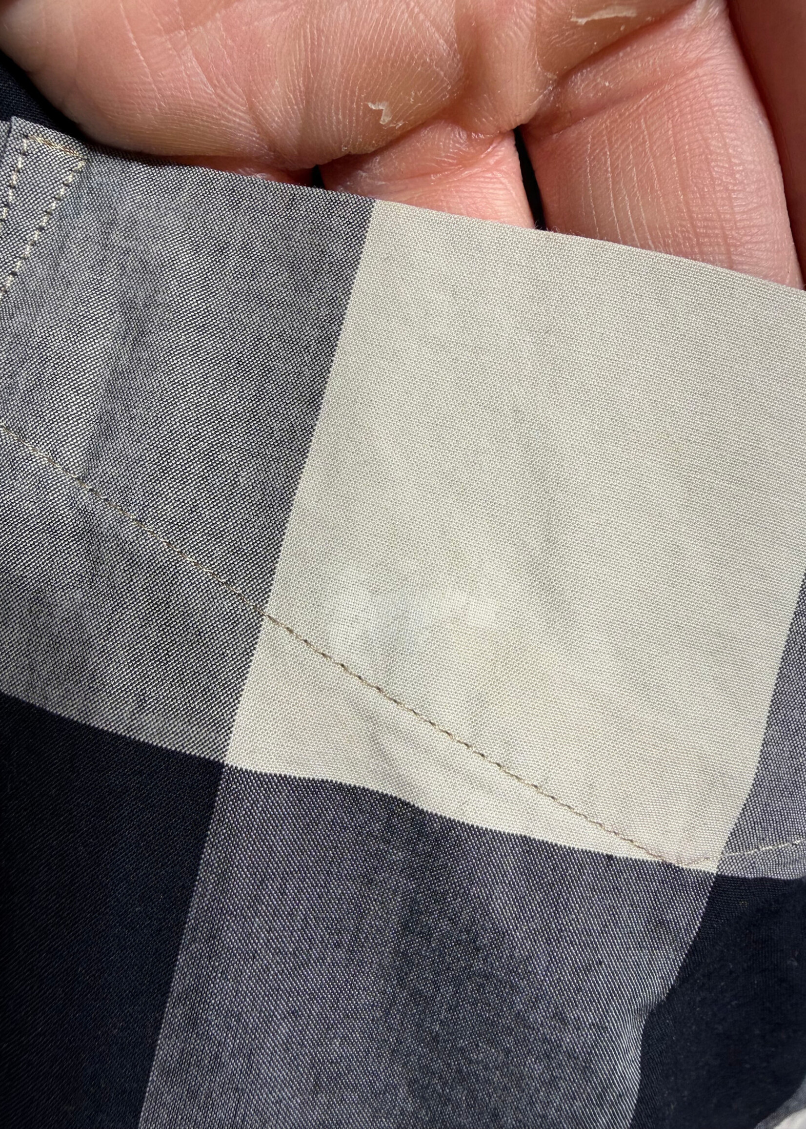 Burberry Check Pattern LS BU As Is  Masc S