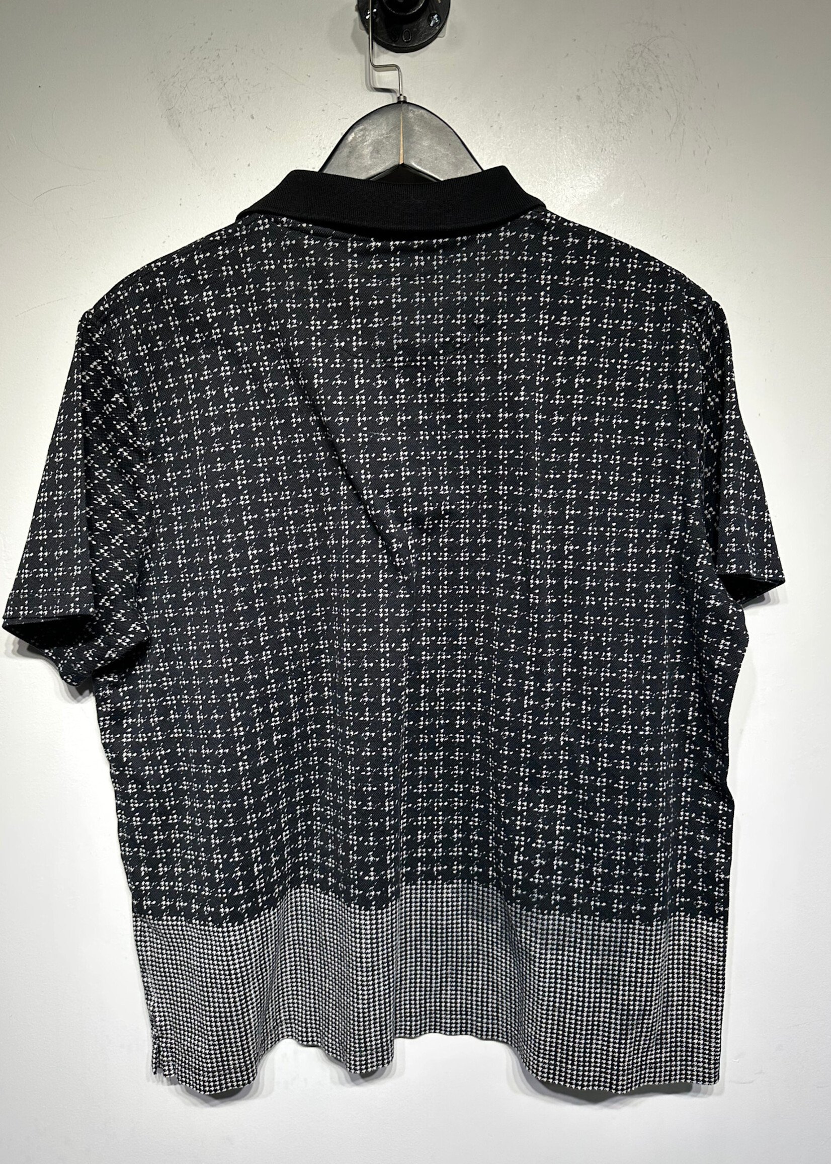 Burberry Black/Whited Speckled Pattern B/U 2XL