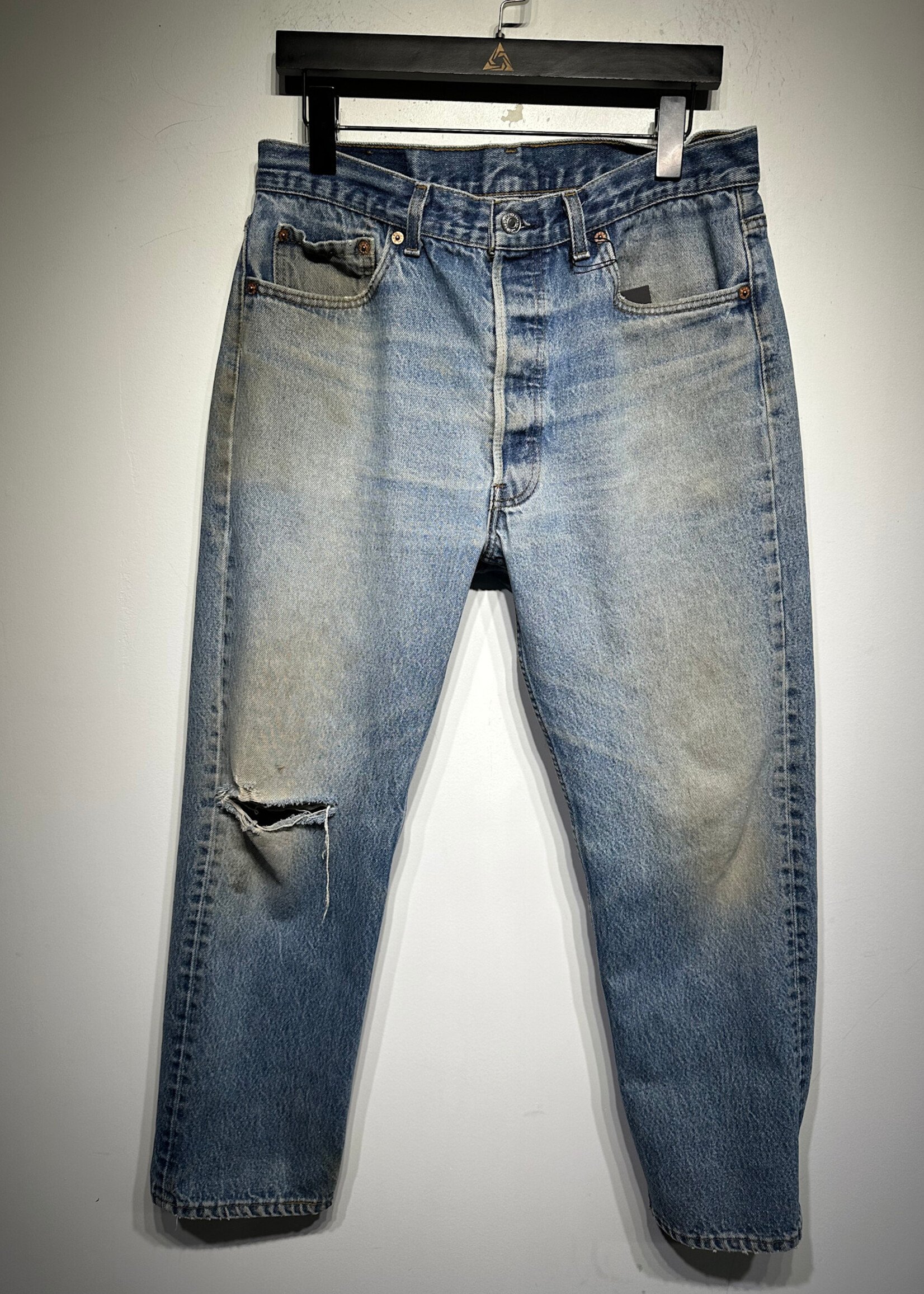 Levis '81 501xx Distress Denim Fits Masc 32