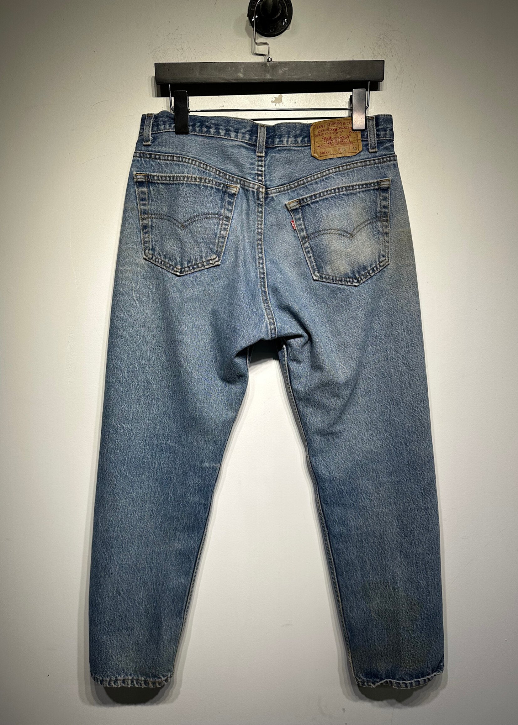 Levis '81 501xx Distress Denim Fits Masc 32