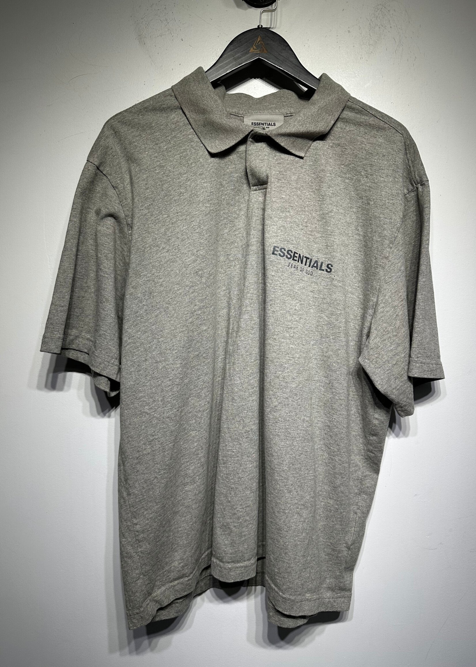 FOG Essentials Grey Logo Polo tee Masc L