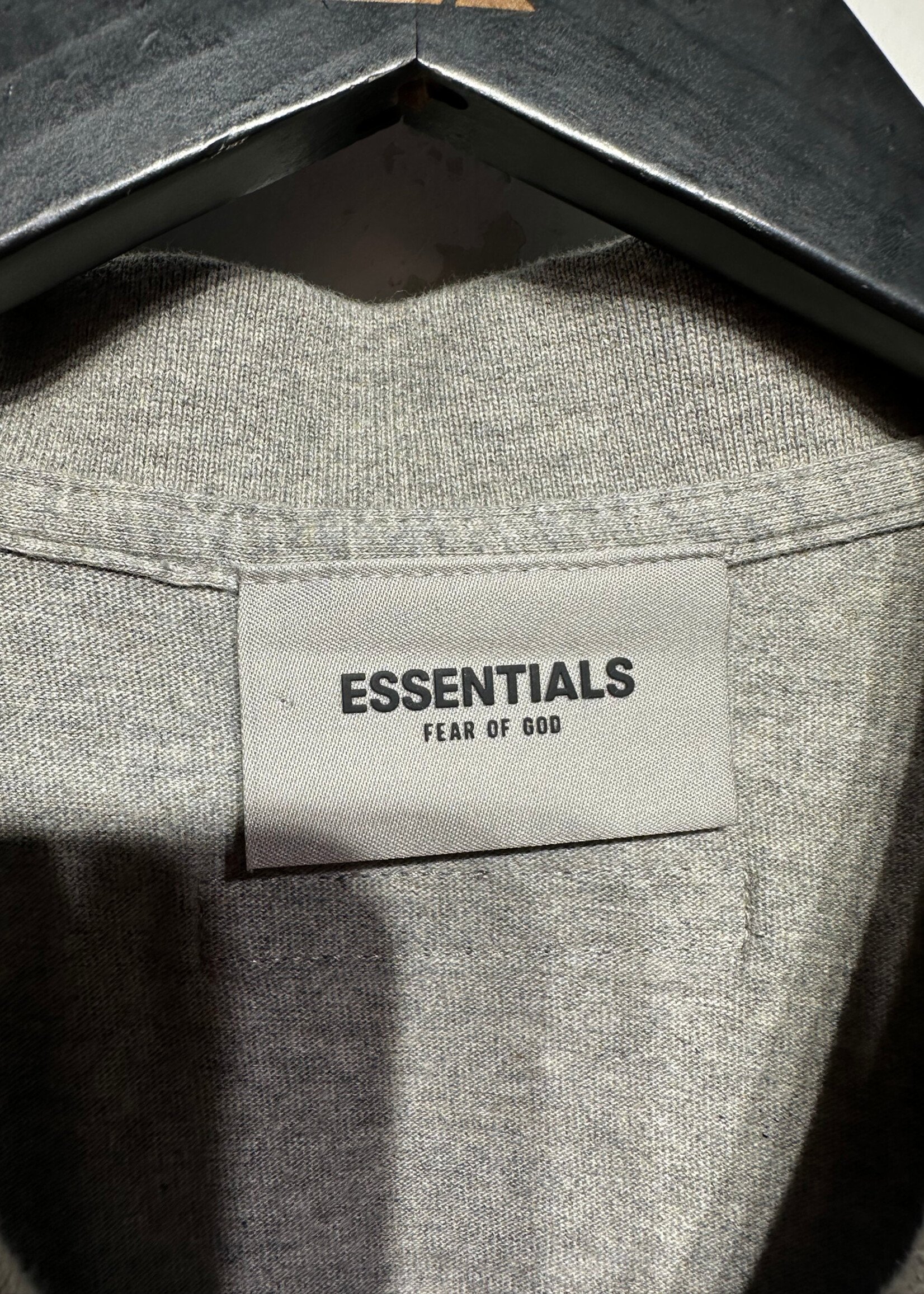 FOG Essentials Grey Logo Polo tee Masc L