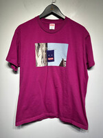 Supreme Magenta Flag Tee M