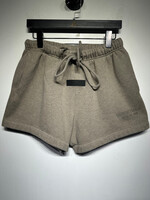 Essentials Heather Brown Stretch Shorts S/28