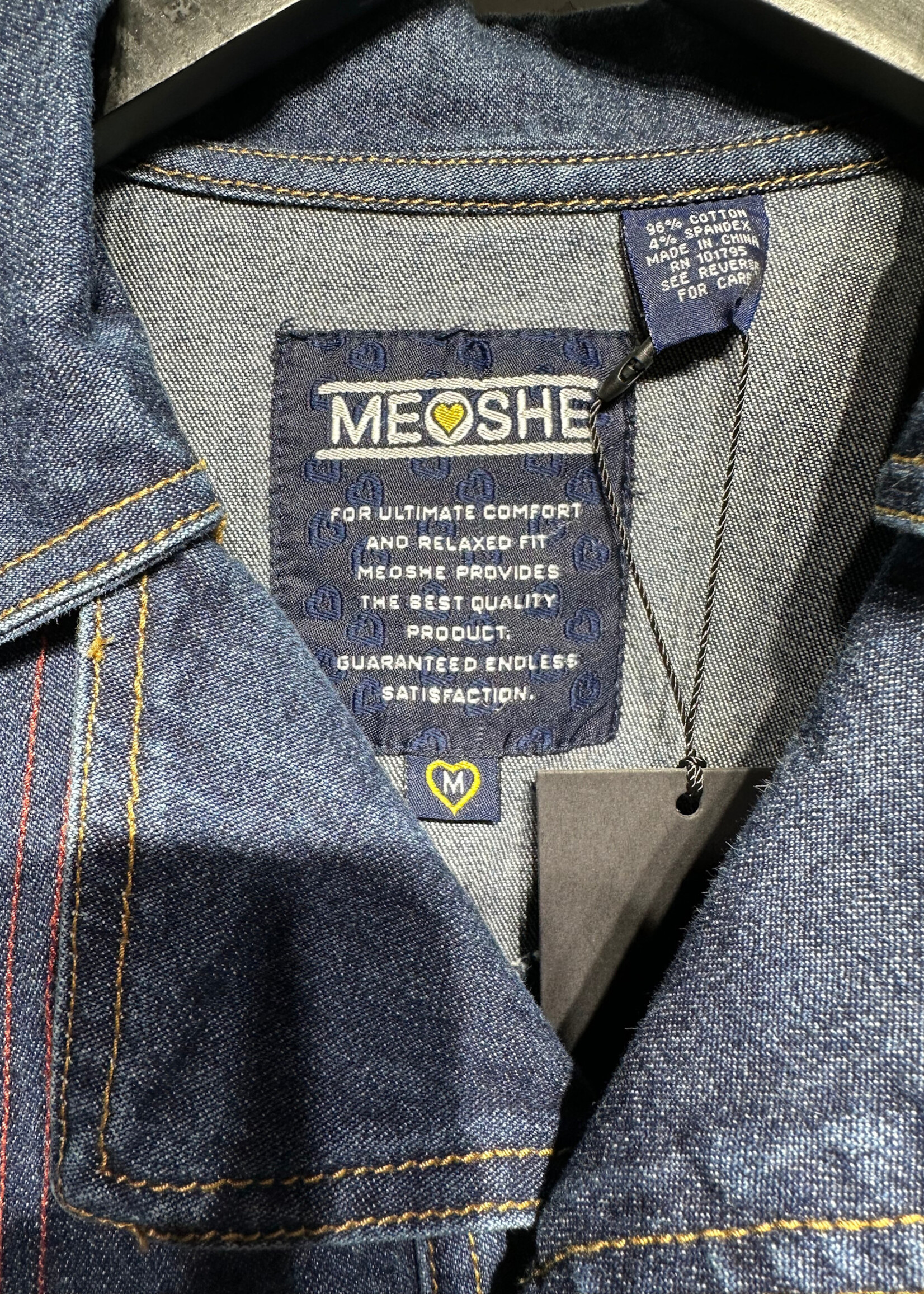 MEOSHE CROPPED ZIPPER JACKET FEM M